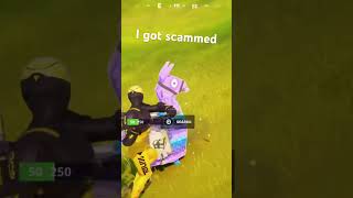 I got scammed by a llama fortnite gaming funny doctordoom fyp [upl. by Eltsyrc507]