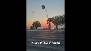 FlowTheSun Rhodos Travel BeachVibes Sunshine IslandLife NatureLovers ExploreRhodes Greek [upl. by Callas923]