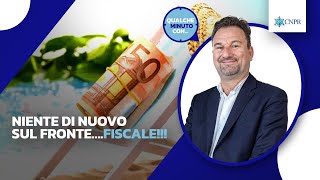 Andrea Bongi  Niente di nuovo sul frontefiscale [upl. by Enaerb]