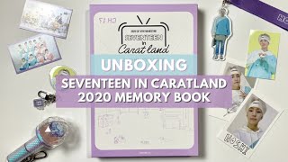 a somewhat chaotic unboxing ✨ seventeen in caratland 2020 memory book ✨ [upl. by Olds]