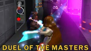 Duel of The Masters  LEGO Star Wars The Complete Saga Custom Level SC 38 Reimagined in LEGO [upl. by Llevrac63]