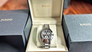 Rado Diastar Chronograph R12638173 India  Unboxing and Fit check [upl. by Christoffer]