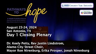 Pathways to Hope Day 1 Closing Plenary [upl. by Ainaj]