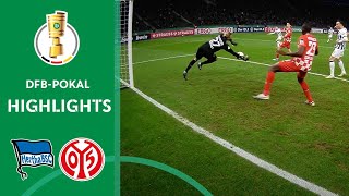 Is Hertha Berlin back  Hertha BSC vs 1 FSV Mainz 05  30  Highlights  DFBPokal  Round 2 [upl. by Attenauq]