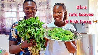 Unbelievable Okra amp Jute Leaves Fish Stew Recipe My Husband Couldnt Get Enough [upl. by Larcher]