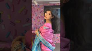 Pragati Verma Transition 💖 Gulaabi Sadi 💃 [upl. by Auqenes]