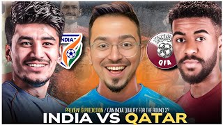 India vs Qatar Fifa World Cup Qualifiers Igor Stimac bold Statement Can india Qualify for Round 3 [upl. by Kirit]