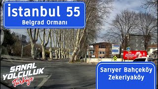 İstanbul 55 Sarıyer Bahçeköy Zekeriyaköy [upl. by Elolcin]