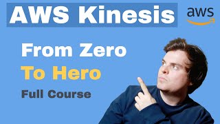 AWS Kinesis Tutorial for Beginners FULL COURSE in 65 mins [upl. by Schlessinger289]