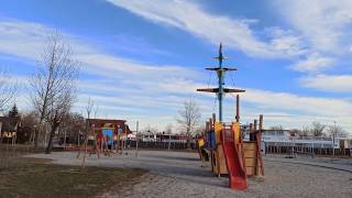 Neusiedlersee im Winter Illmitz – Mörbisch Ausflug Fähre Verbindung Piraten Spielplatz 22 2 2020 [upl. by Ballman]