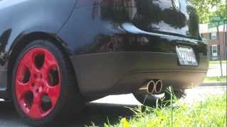 MKV GTI Muffler Delete and Resonator Delete [upl. by Pincus653]