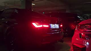 BMW F30 335xi N55 Cold Start MPPK Stock Exhaust [upl. by Zetrok833]