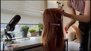 ASMR Perfectionist  Hair Styling [upl. by Knudson]