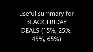 TOP best deals website sales for BLACK FRIDAY [upl. by Yorick]