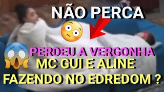 🚨AGORINHA MC GUI E ALINE FAZENDO NO EDREDOM O QUE FALA AI MINHA GENTE E LÉO LINS FOI TRAÍDO 😱🚨 [upl. by Washington987]