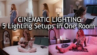 Cinematic Lighting 5 Lighting Setups in 1 Room with Intellytech LiteCloth [upl. by Mansur228]