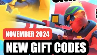 New Frag Pro Shooter Gift Code November 2024  Frag Pro Shooter Codes [upl. by Akinor]