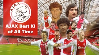 BEST AJAX PLAYERS OF ALL TIME GREATEST XI [upl. by Elatan]