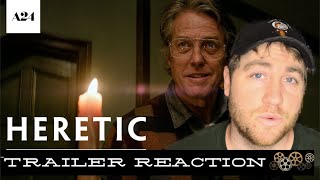 Heretic  TRAILER REACTION [upl. by Welles]