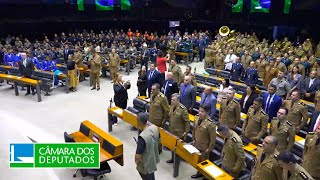 Homenagem aos 166 anos da Polícia Militar de Goiás  Sessão Solene  13082024 [upl. by Nrol]