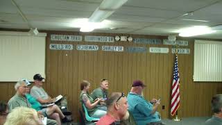 Mills township Ogemaw County monthly meeting 7 9 24 part 1 [upl. by Laurent671]