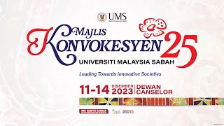 SIDANG 4 MAJLIS KONVOKESYEN UNIVERSITI MALAYSIA SABAH KALI KE25 [upl. by Ailido]