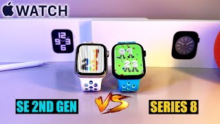 Apple Watch Series 8 vs 2022 SE 2nd Gen  Which one should you buy  EVERYTHING YOU NEED TO KNOW [upl. by Notecnirp]