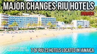 Major Changes Riu Hotel Jamaica [upl. by Enybor]