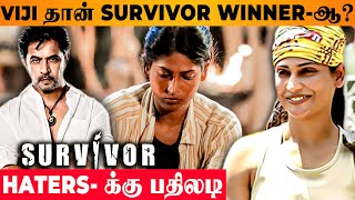 SURVIVOR  Viji is Title Winner 😱 Reply To Haters  Zee Tamil Today Episode Promo  Vijayalakshmi [upl. by Eila949]