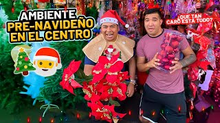 🎄AMBIENTE PRENAVIDEÑO en el CENTRO de SAN SALVADOR cotizando precios Ft ElPatoSV [upl. by Oinota]