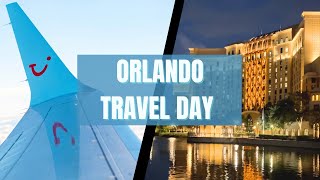 TRAVEL DAY TO ORLANDO  Birmingham to Melbourne Orlando  Coronado Springs amp Walmart [upl. by Edyaj]