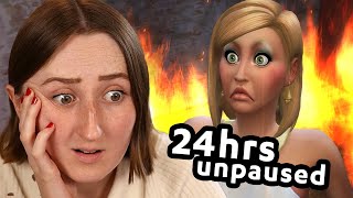 I left The Sims unpaused for 24 HOURS STRAIGHT [upl. by Sephira]