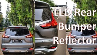 Xpander Vlog  Pemasangan LED Rear Bumper Reflector [upl. by Ynffit647]