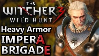 The WItcher 3  Impera Brigade Armor  How to find it Diagram Lvl 30 [upl. by Kirbee373]