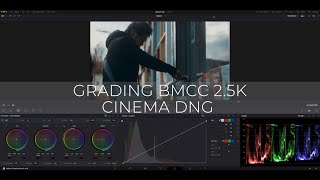 Grading Tutorial  BMCC 25K CinemaDNG raw files  Davinci Resolve [upl. by Teik557]