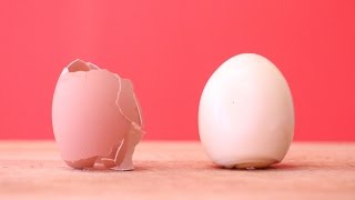 How to Peel an Egg in under 10 Seconds 3 Methods [upl. by Eisle]