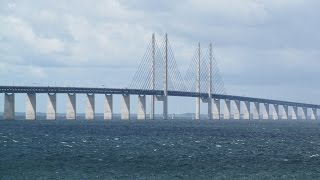 Denmark amp Sweden E20 Øresund Bridge [upl. by Ayela704]