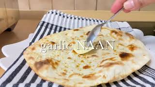 Garlic Naan recipe  NaanBrot mit Butter Knoblauch [upl. by Irah]