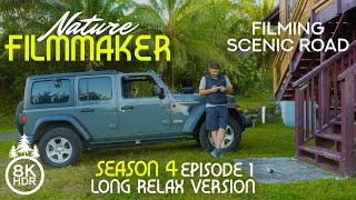 Filming Amazing Roads of Pahoa Hawaii 8K HDR  Nature Filmmaker Series S4 Ep1 Long Nature Sounds [upl. by Haym363]