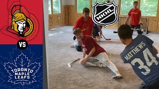 SENATORS vs MAPLE LEAFS I NKHL Knee Hockey 2023 [upl. by Borg]