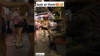 Look at them 🤣🤩 prank funny fun mahdifun shorts viral explore jokes comedy [upl. by Notgnimer685]