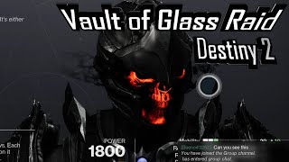 Vault of Glass Raid Guide Destiny 2 [upl. by Tybi]