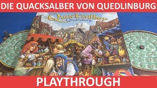 The Quacks of Quedlinburg  Playthrough  slickerdrips [upl. by Leahcimdivad]