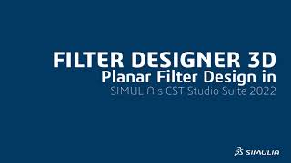 Planar Filter Models in CST Studio Suite [upl. by Yrelbmik806]