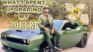 WHAT I SPENT UPGRADING MY 2013 RT CHALLENGER‼️ MOD amp PRICE LIST💸 [upl. by Ayotas]