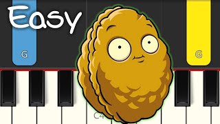 Loonboon  PLANTS VS ZOMBIES  EASY PIANO TUTORIAL 🎮 [upl. by Ayital133]