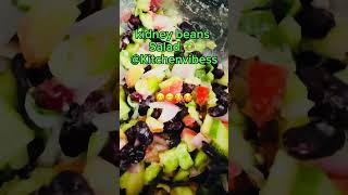 kidney beans salad for lunchnewkitchenseriesytshorttrendingviralutubevideokitchenvibess [upl. by Suhcnip]