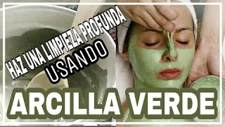 Manera Correcta De Aplicar Arcilla Verde Para El Rostro [upl. by Ardnaek]