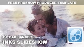 Free ProShow Producer Template Inks Slideshow ID 28012023 [upl. by Diane-Marie]