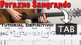 🍑 ¿Cómo tocar Durazno Sangrando de Spinetta 🍑 con SOLO Acordes EXACTOS y Tablatura Completa TAB [upl. by Carmita857]